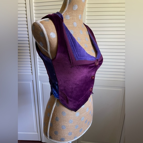 Festival Vest Top Handmade Vintage - Picture 3 of 12